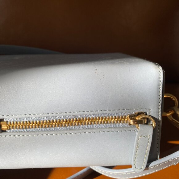 mutemuse Mutemuse Amuse Bag in Blue from Korea (Genuine Leather)